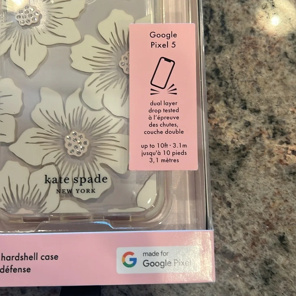 Kate Spade Defensive Hardshell Case Google Pixel 5 NIB